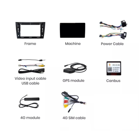 Navigatie Volkswagen Golf 6 2009-2012, Android 13,Ecran 2K, 8GB RAM 256GB, Octa Core, carplay /android auto [10]