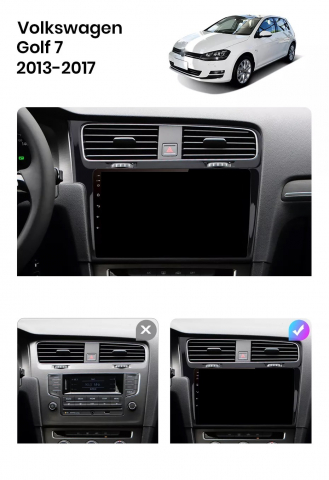Navigatie Volkswagen Golf 7 (2012-2017), Android, Ecran 2K, 4GB RAM 64GB, 8-core, negru [6]
