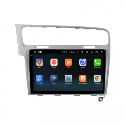 Navigatie Volkswagen Golf 7 (2012-2017), Android, Ecran 10 inch, 8GB RAM 256GB, silver [5]