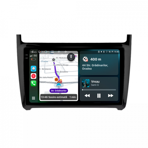 Polo V (2009-2017) - Navigatie Volkswagen Polo (2009-2017), Android, Ecran 9 inch, 4GB RAM 64GB, 8-core