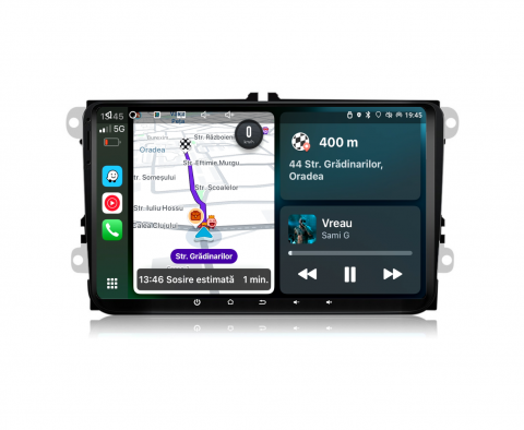 Yeti (2009-2017) - Navigatie Volkswagen, Skoda, Seat, Ecran 9 inch, 4GB RAM 64GB, 4-core