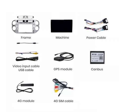 Navigatie Volkswagen Tiguan (2011-2016), Android, Ecran 9 inch, 4GB RAM 64GB, 8-core [8]