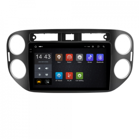 Navigatie Volkswagen Tiguan 2011-2016, Android 13,Ecran 2K, 4GB RAM 64GB, Octa Core, carplay /android auto [1]
