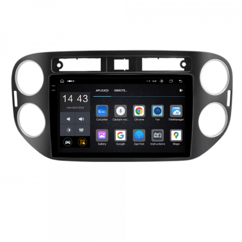 Navigatie Volkswagen Tiguan 2011-2016, Android 13,Ecran 2K, 4GB RAM 64GB, Octa Core, carplay /android auto [5]