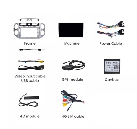 Navigatie Volkswagen Tiguan 2011-2016, Android 13,Ecran 2K, 8GB RAM 256GB, Octa Core, carplay /android auto [10]