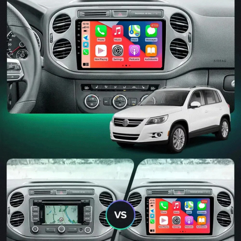 Navigatie Volkswagen Tiguan (2011-2016), Android, Ecran 9 inch, 4GB RAM 64GB, 8-core [1]