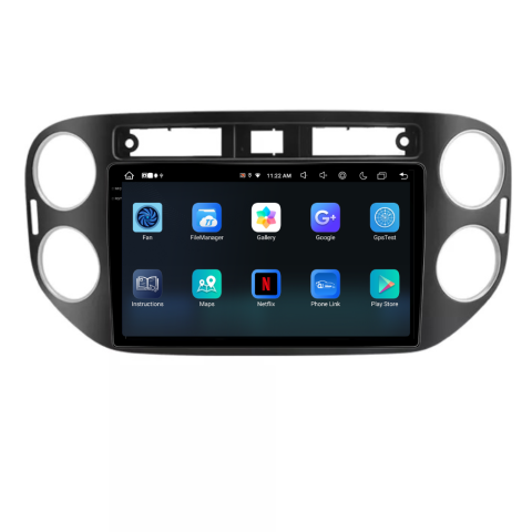Navigatie Volkswagen Tiguan (2011-2016), Android, Ecran 9 inch, 4GB RAM 64GB, 8-core [6]