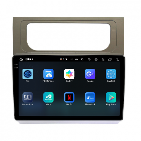 Navigatie Volkswagen Touran (2011-2015), Android, Ecran 10 inch, 4GB RAM 64GB, 8-core [1]