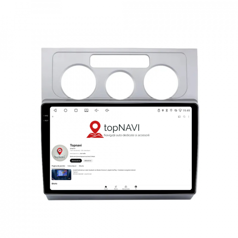 Navigatie Volkswagen Touran (2003-2010), Android, Ecran 10 inch, 4GB RAM 64GB, 8-core [1]