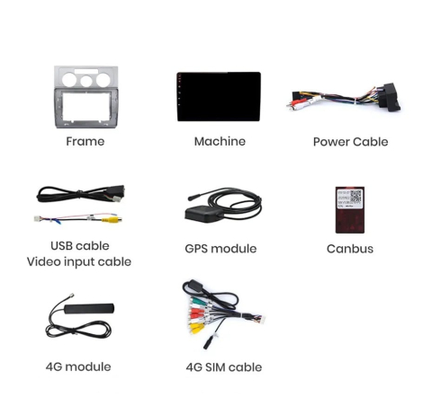 Navigatie Volkswagen Touran (2003-2010), Android, Ecran 2K, 8GB RAM 256GB, 8-core [7]