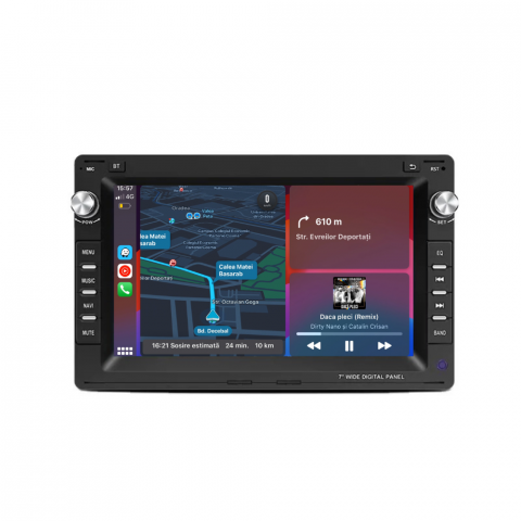 Polo (2002-2009) - Navigatie VW Polo (1999-2008), Android, Ecran 7 inch, 4GB RAM 64GB