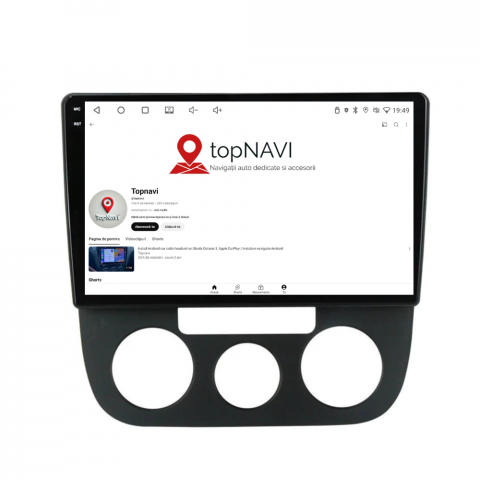 Navigatie VW Golf 5 (2004-2020), Android, Ecran 10 inch, 6GB RAM 128GB [2]