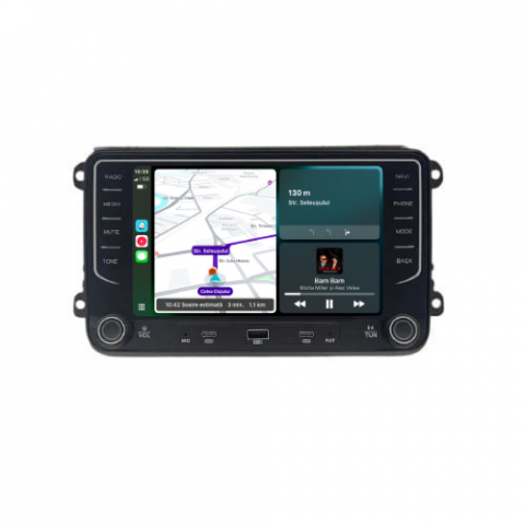 Navigatie VW Passat B7 (2009 - 2013), Android, Ecran 7 inch, 2GB RAM 64GB, butoane tactile [2]