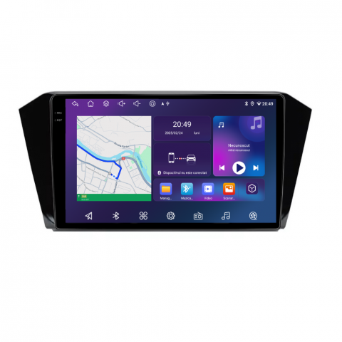 Passat B8 (2015+) - Navigatie VW Passat B8 (2015-2020), Android, Ecran 10 inch, 6GB RAM 128GB