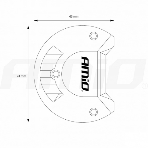 Proiector LED offroad ATV SSV, combo, 120W [7]