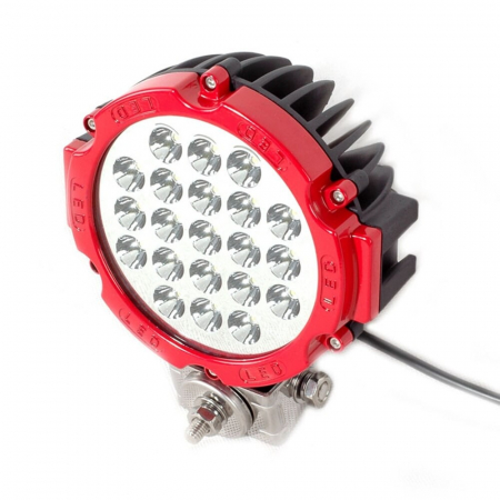 Offroad ATV - Proiector Ledbar Offroad 63W/12V-24V, Rosu, Spot Beam 30 Grade