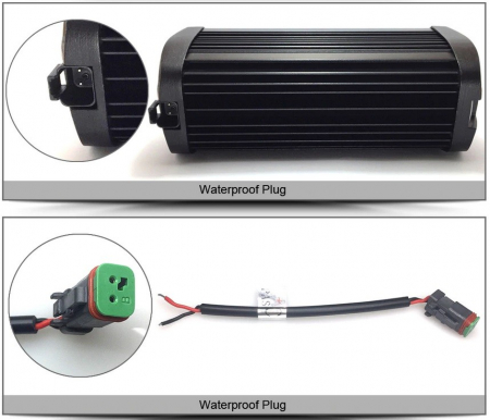 Proiector Ledbar Offroad 60W 6D 12V-24V, 6480 Lumeni, 37 cm [7]