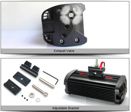 Proiector Ledbar Offroad 240W 6D 12V-24V, 25920 Lumeni, 132.2 cm [6]