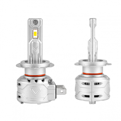 Becuri led - Set 2 becuri LED seria X2 , tip bec H7 6500K 72W
