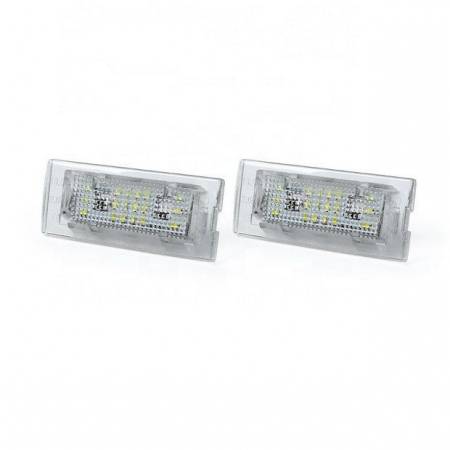Accesorii exterior - Set 2 Lampi Numar Led BMW X5 E53, X3 E83 Facelift
