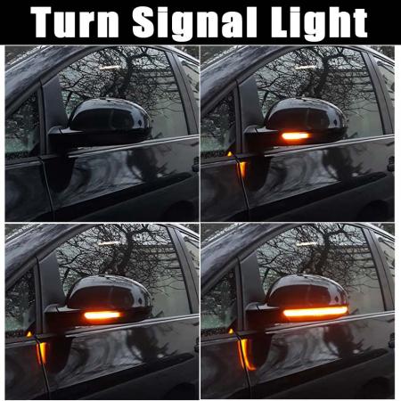 Set 2 Semnalizari Led Oglinda Dinamice VW Golf V, Passat B6, Jetta, Eos [3]