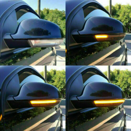 Set 2 Semnalizari Led Oglinda Dinamice VW Golf V, Passat B6, Jetta, Eos [5]