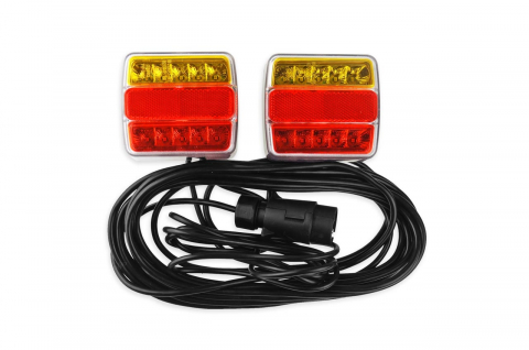 Set stopuri lampa spate trailer / remorca cu prindere magnetica [0]