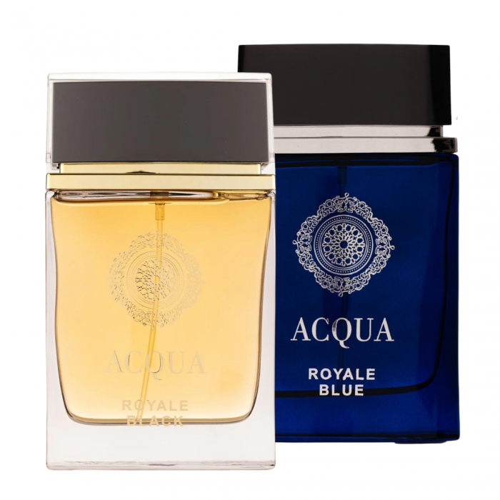 Pachet 2 parfumuri barbati: Acqua Royale Black 100ml + Acqua Royale Blue 100ml [1]