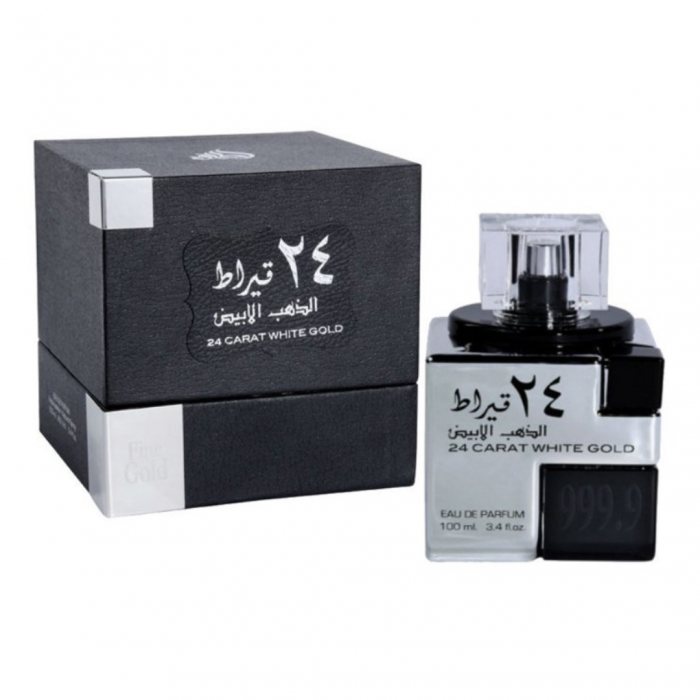 Pachet 2 parfumuri Lattafa 24 Carat: Pure Gold 100ml + White Gold 100ml [3]