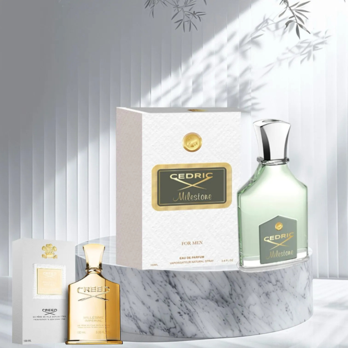 Cedric Milestone 100ml - Apa de Parfum, barbati| Inspirat din Creed Millesime Imperial [2]