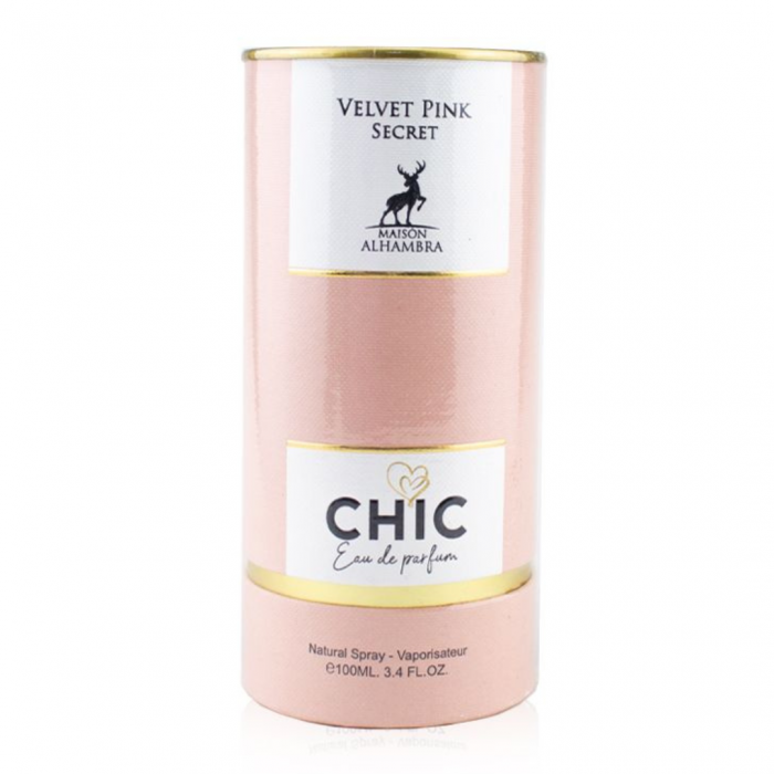 Chic Velvet Pink Secret 100ml - Apa de Parfum, dama [5]