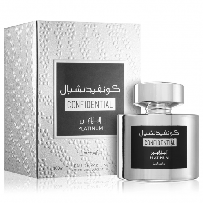 Confidential Platinum 100ml - Apa de Parfum, barbati [2]