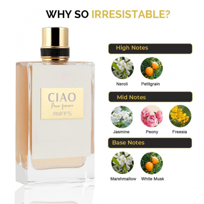 Ciao Pour Femme 100ml - Apa de Parfum, femei [5]