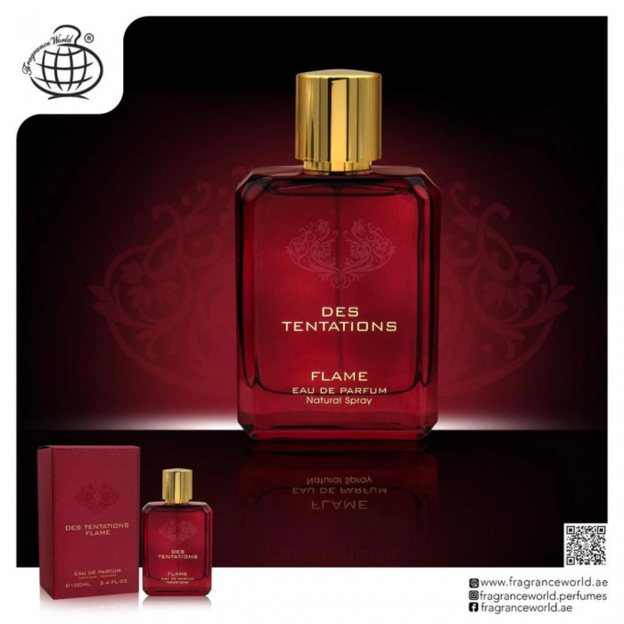 Des Tentations Flame 100ml - Apa de Parfum, unisex [4]