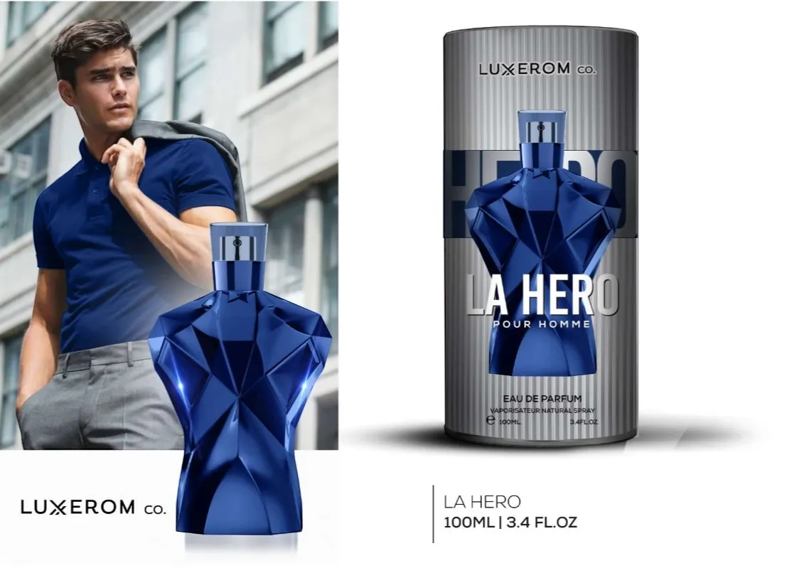La Hero 100ml - Apa de Parfum, barbati| Inspirat din Ultramale Jean Paul Gaultier [2]