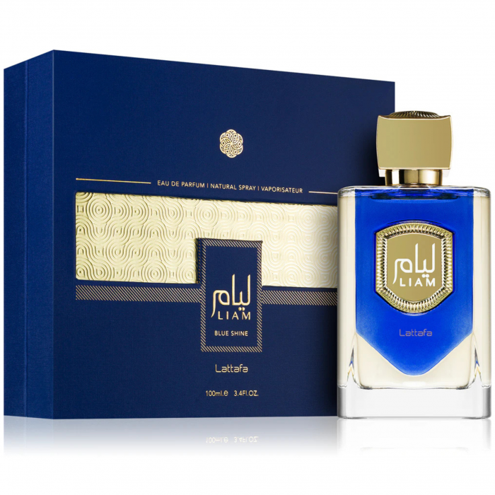 Liam Blue Shine 100ml - Apa de Parfum, barbati [3]