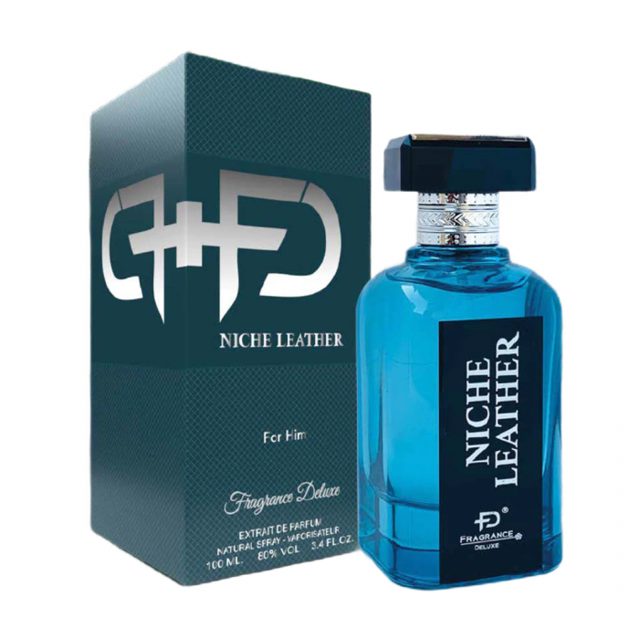 Niche Leather 100ml - Apa de Parfum, barbati [4]