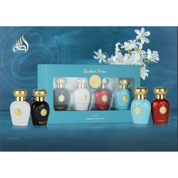 Set cadou Lattafa Opulent 4x 25ml (Opulent - Musk, Oud, Red, Dubai) [2]