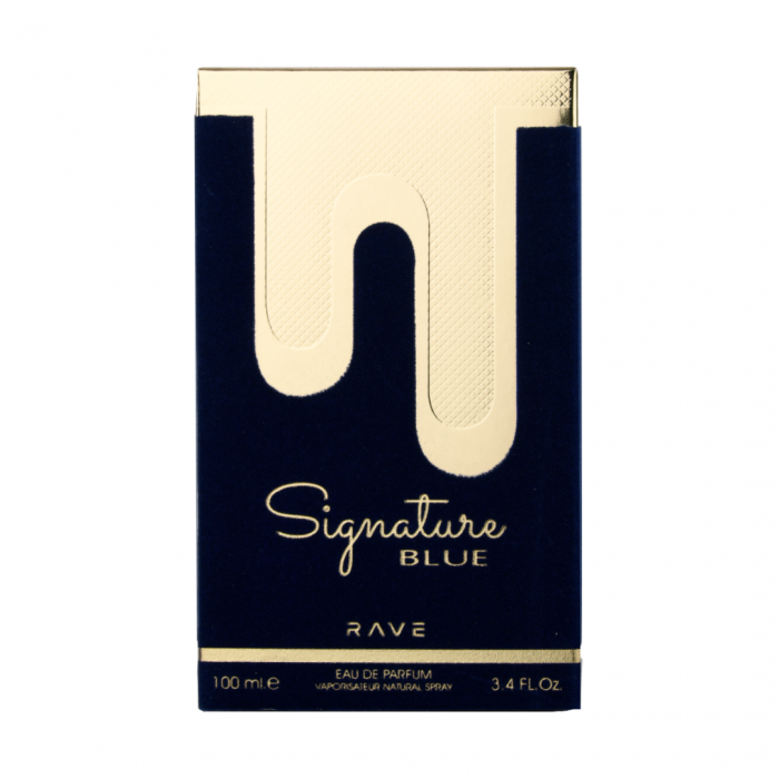 Signature Blue 100ml - Apa de Parfum, barbati [3]