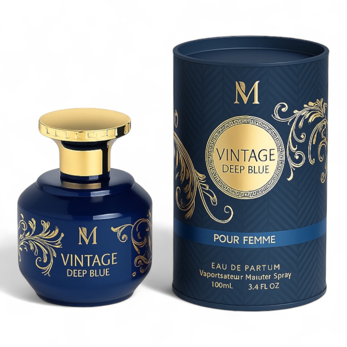 Vintage Deep Blue 100ml - Apa de Parfum, barbati| Inspirat din Versace Dylan Blue [1]