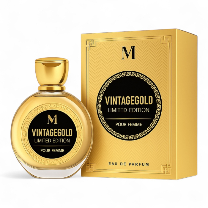 Vintage Gold 100ml - Apa de Parfum, dama| Inspirat din Versace Eros Femme [1]