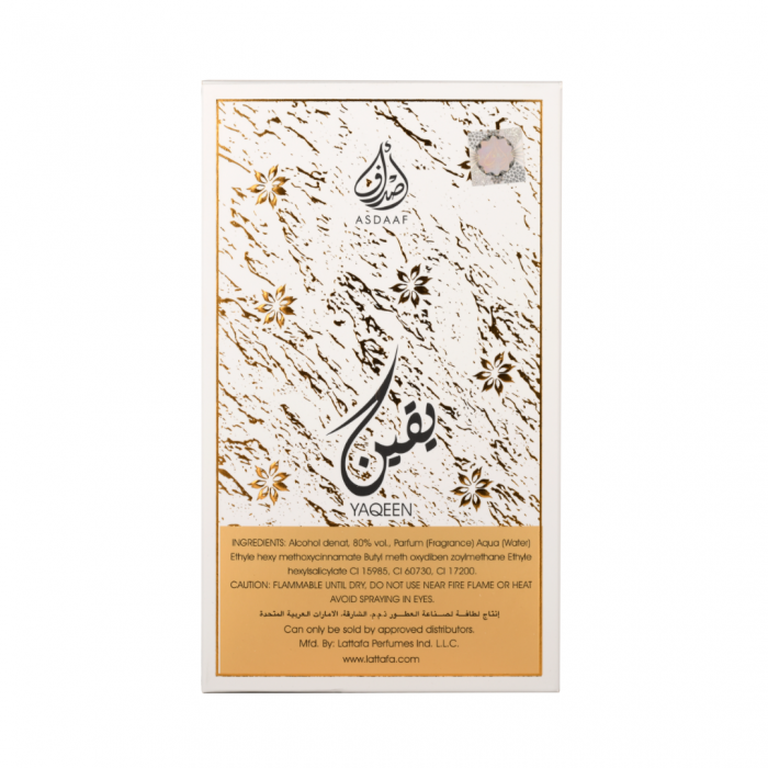 Yaqeen 100ml - Apa de Parfum, dama [7]