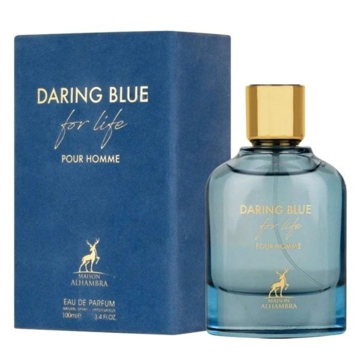 Daring Blue for Life 100ml - Apa de Parfum, barbati [2]