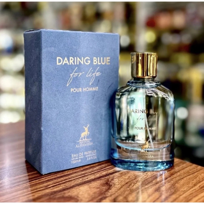 Daring Blue for Life 100ml - Apa de Parfum, barbati [4]