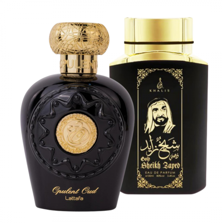 Pachete BARBATI - Pachet 2 parfumuri: Opulent Oud 100ml + Sheikh Zayed Gold 100ml