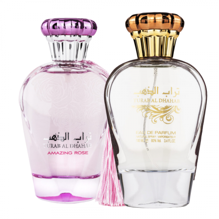 Oferta Saptamanii - Pachet 2 parfumuri femei Ard al Zaafaran Turab Al Dhahab