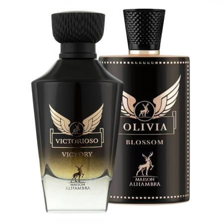 Seturi Parfumuri - Pachet 2 parfumuri El si Ea: Victorioso Nero 100ml + Olivia Blossom 80ml