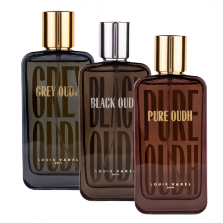 Pachete FEMEI - Pachet 3 Parfumuri unisex 100ml Louis Varel Oudh