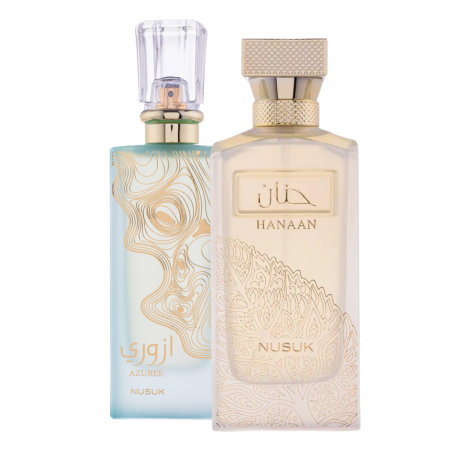 Lichidare de stoc - Pachet 2 parfumuri dama: Hanaan 100ml + Azuree 80ml