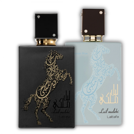 Pachete FEMEI - Pachet 2 parfumuri: Lail Maleki Maroccan Blue 100ml + Lail Maleki 100ml